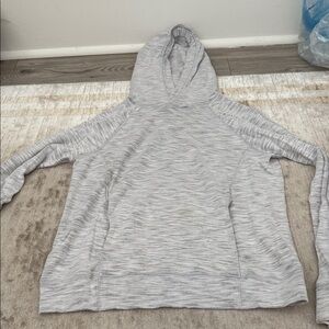 Lululemon Light Gray Heather Hoodie